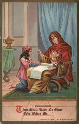 1st Commandment Religious Postcard Postcard