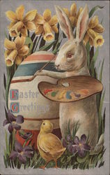 Easter Greetings Postcard