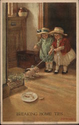 Breaking Home Ties Postcard