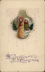 A Joyous Christmas Postcard