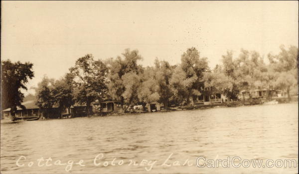 Cottage Colony on Lake Lamoka Tyrone New York