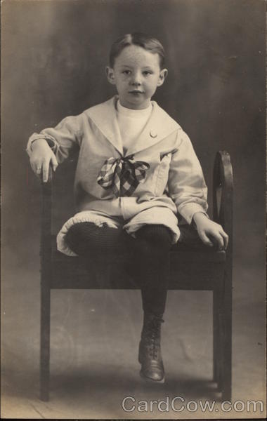 Young Boy in Sailor Suit Boys