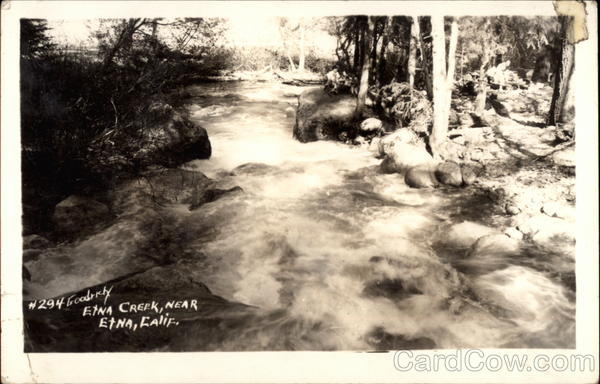 View of Etna Creek California