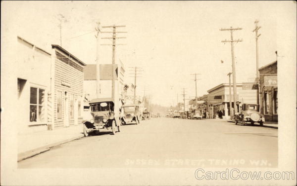 Sussex Street Tenino Washington