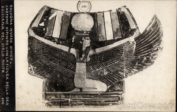 Figure of the Goddess of the Sky, Neith Bologna Italy