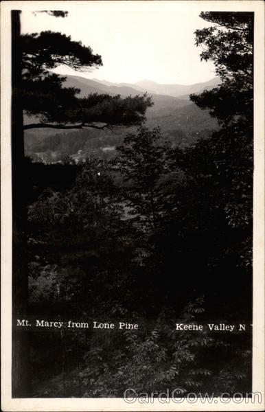 Mt. Marcy from Lone Pine Keene Valley New York