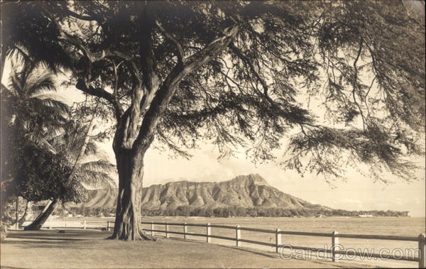 View of Diamondhead Honolulu Hawaii