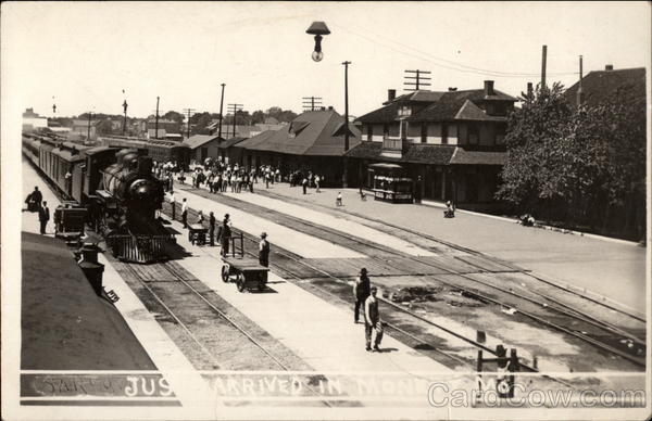 Railway Station Monett Missouri