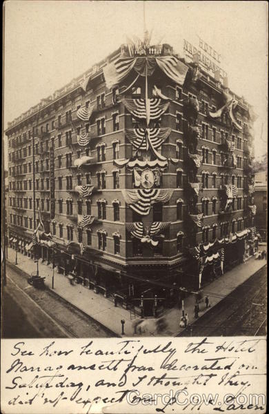 Parker House Boston Massachusetts