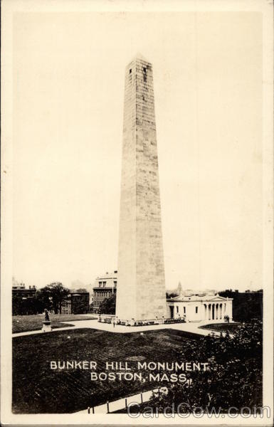 Bunker Hill Monument Boston Massachusetts