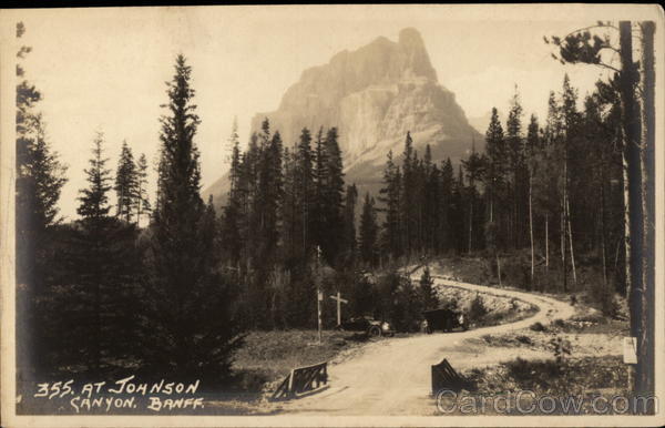 Johnson Canyon Banff AB Canada Alberta