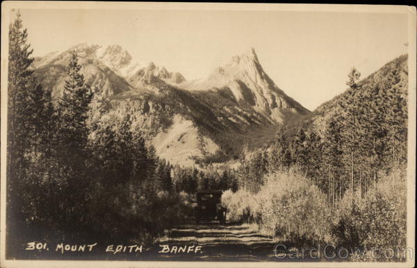 Mount Edith Banff AB Canada Alberta