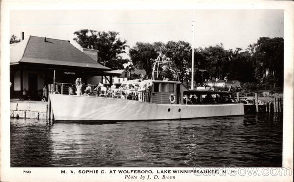 M.V. Sophie C. - Lake Winnipesaukee Wolfeboro New Hampshire