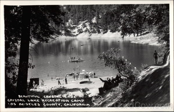 Beautiful Crystal Lake, Crystal Lake Recreation Camp Azusa California