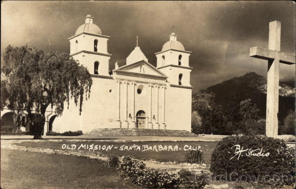 Old Mission - Santa Barbara, Calif California