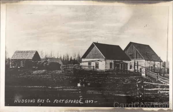 Hudson's Bay Co Fort George AB Canada Alberta