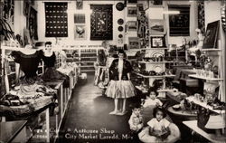 Vega's Curio & Antique Shop Postcard