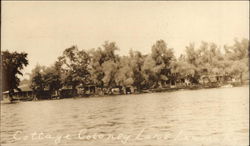 Cottage Colony on Lake Lamoka Postcard