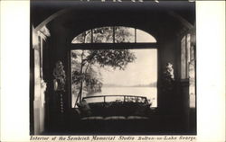 Interior of the Sembrich Memorial Studio Postcard