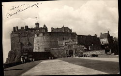 Edinburgh Castle and Esplanade Postcard