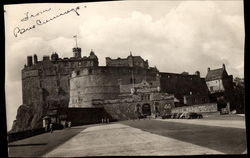 Edinburgh Castle and Esplanade Scotland Postcard Postcard