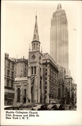Marble Collegiate Church Postcard