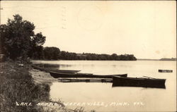 Lake Scene Waterville, MN Postcard Postcard