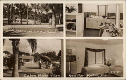 Cotee River Villas New Port Richey, FL Postcard Postcard