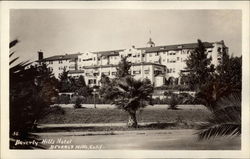 Beverly Hills Hotel California Postcard Postcard