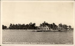 Matheson Hammock Bathing Beach Coral Gables, FL Postcard Postcard