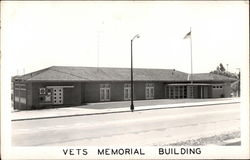 Vets Memorial Building Postcard