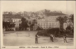 Villa Comunale - Castel S. Elmo e Villini Postcard