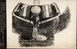 Figure of the Goddess of the Sky, Neith Postcard