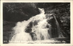 Bounding Beauty Falls Millrift, PA Postcard Postcard