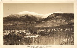 Depot Camp and Mt. Osceola Postcard