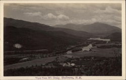View from Mt. Craig Shelburne, NH Postcard Postcard