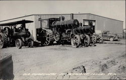 Old Threshers Postcard