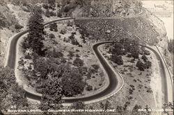 Rowena Loops, Columbia River Highway Postcard