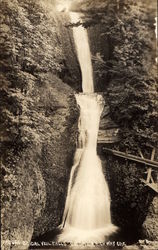 Bridal Veil Falls, Columbia River Highway Postcard