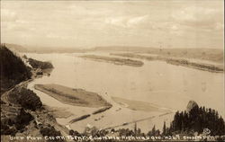 View from Crown Point, Columbia River Highway Postcard