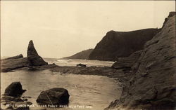 Finger Rock, Otter Point Postcard