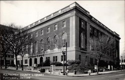 Multnomah County Library Postcard