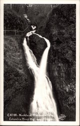 Necktie of Wahkeenen Falls Postcard