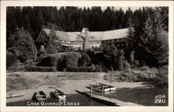 Lake Quinault Lodge Postcard