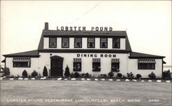 Lobster Pound Restaurant Lincolnville Beach, ME Postcard Postcard