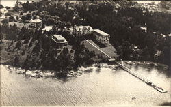 The Claremont Hotel Southwest Harbor, ME Postcard Postcard