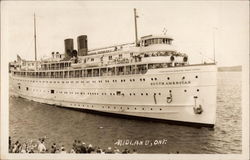 Cruise Ship "South American" Midland, ON Canada Cruise Ships Postcard Postcard