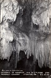 Entrance to Paradise, Meramec Caverns Postcard