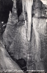 Back Stage, 3rd Floor, Meramec Caverns Postcard