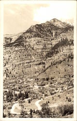 Looking Toward Cascade Falls Postcard